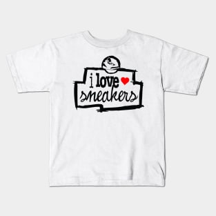 I Love Sneakers J3 Kids T-Shirt